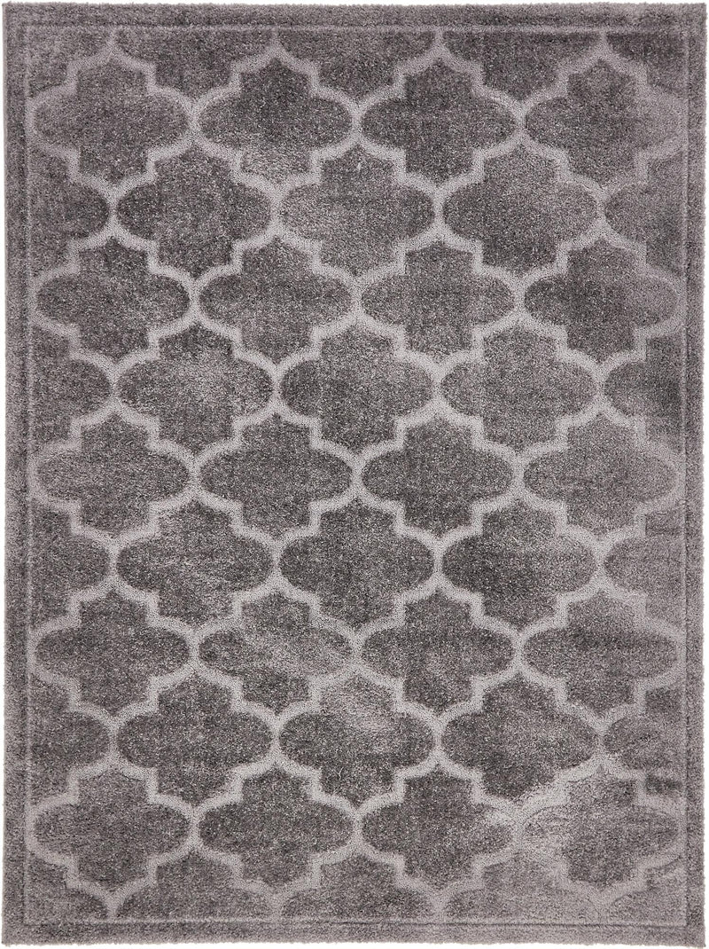 Trellis Haven Collection Area Rug -  Havencrest Rectangle Dark Gray  lifestyle 6