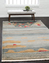 Zagros Oasis Collection Area Rug -  Qasr-e Shirin Rectangle Dark Blue  lifestyle 2