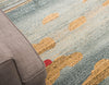 Zagros Oasis Collection Area Rug -  Qasr-e Shirin Rectangle Dark Blue  lifestyle 5
