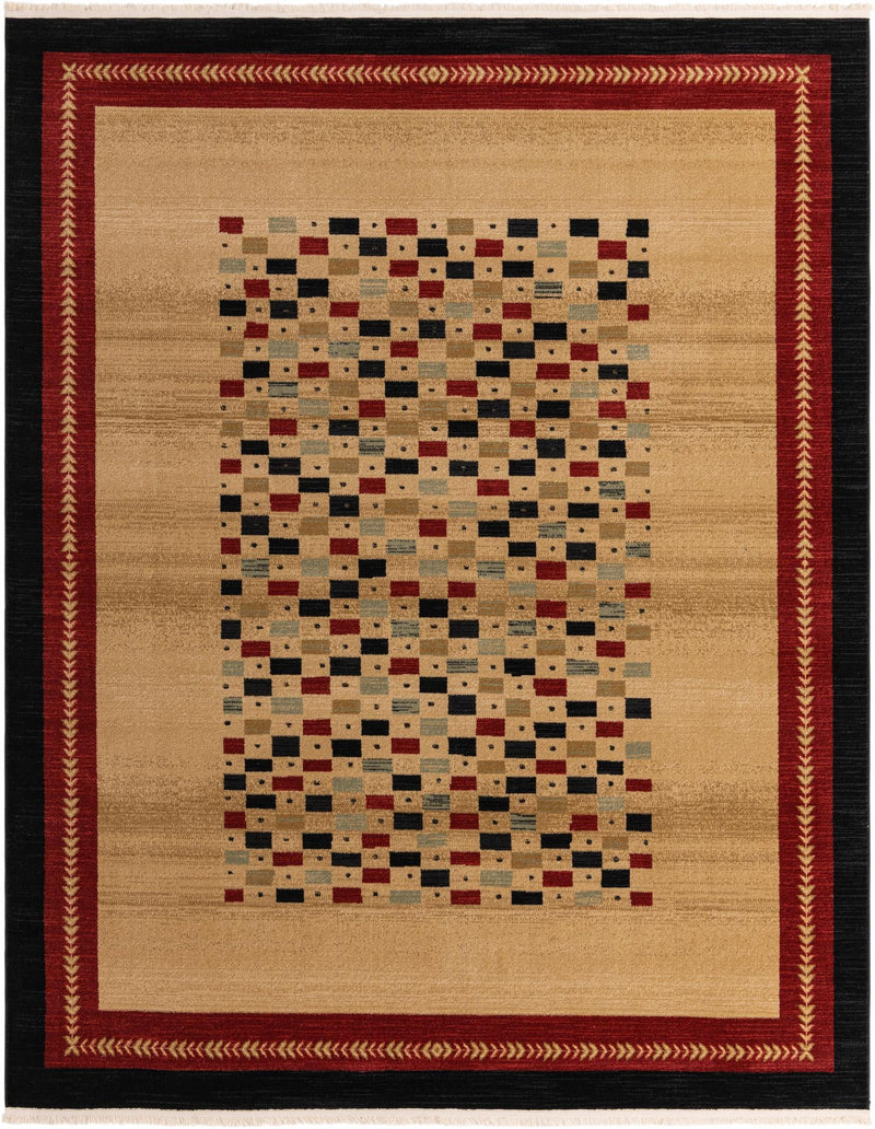 Zagros Oasis Collection Area Rug -  Marivan Rectangle Beige Main