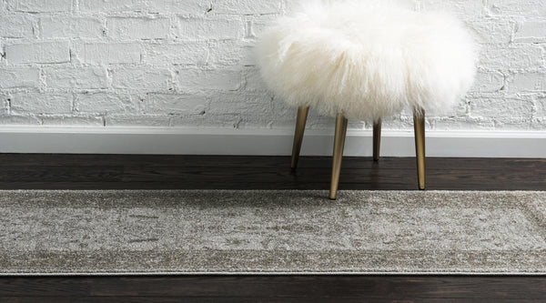 Horizon Collection Area Rug -  Apex (Light Gray) Runner Light Gray  lifestyle 33