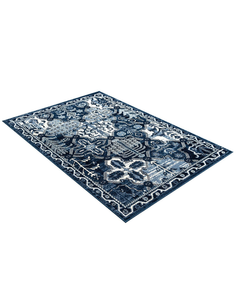 Horizon Collection Area Rug - Dawn Rectangle Blue  lifestyle 15