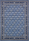 Horizon Collection Area Rug -  Aurora Rectangle Blue  lifestyle 3