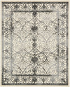Horizon Collection Area Rug -  Sierra Rectangle Ivory and Gray Main