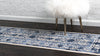 Horizon Collection Area Rug -  Sierra Runner Ivory and Blue  lifestyle 46