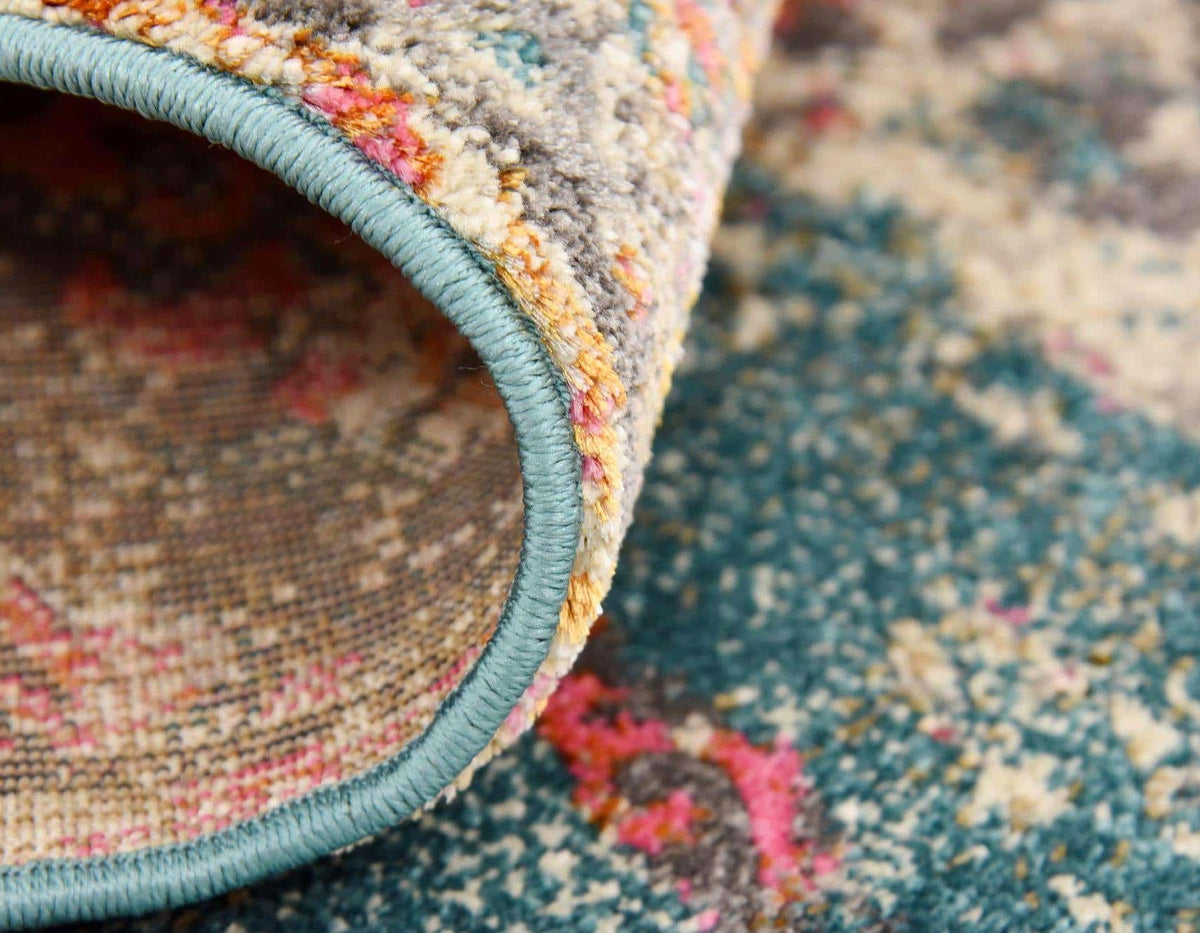 Serenade Oasis Collection Area Rug -  Bliss Runner Blue  lifestyle 26