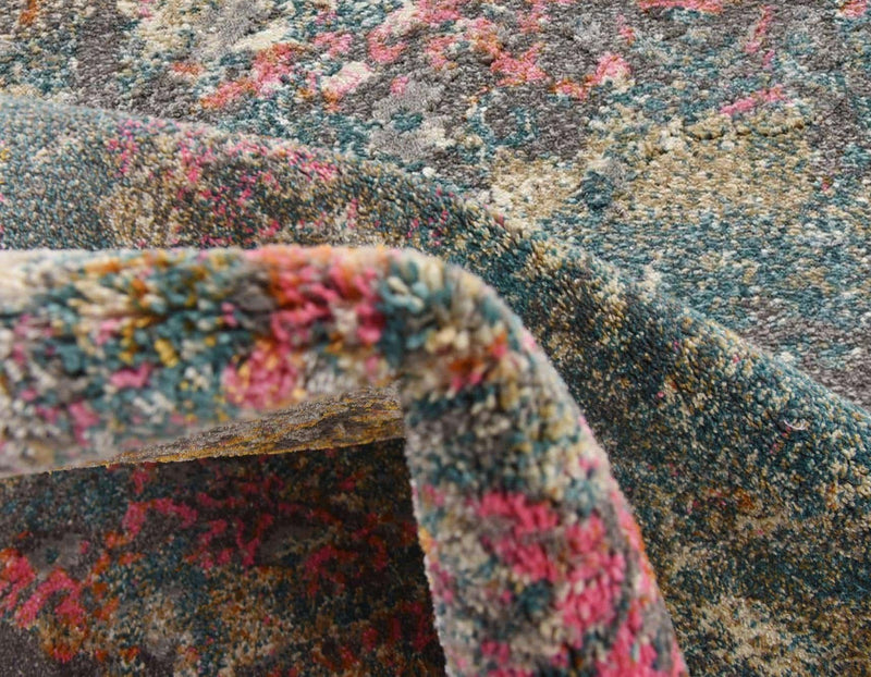Serenade Oasis Collection Area Rug -  Bliss Runner Blue  lifestyle 28