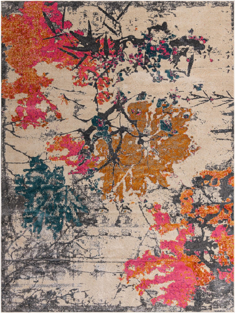 Serenade Oasis Collection Area Rug -  Retreat Rectangle Beige  lifestyle 2