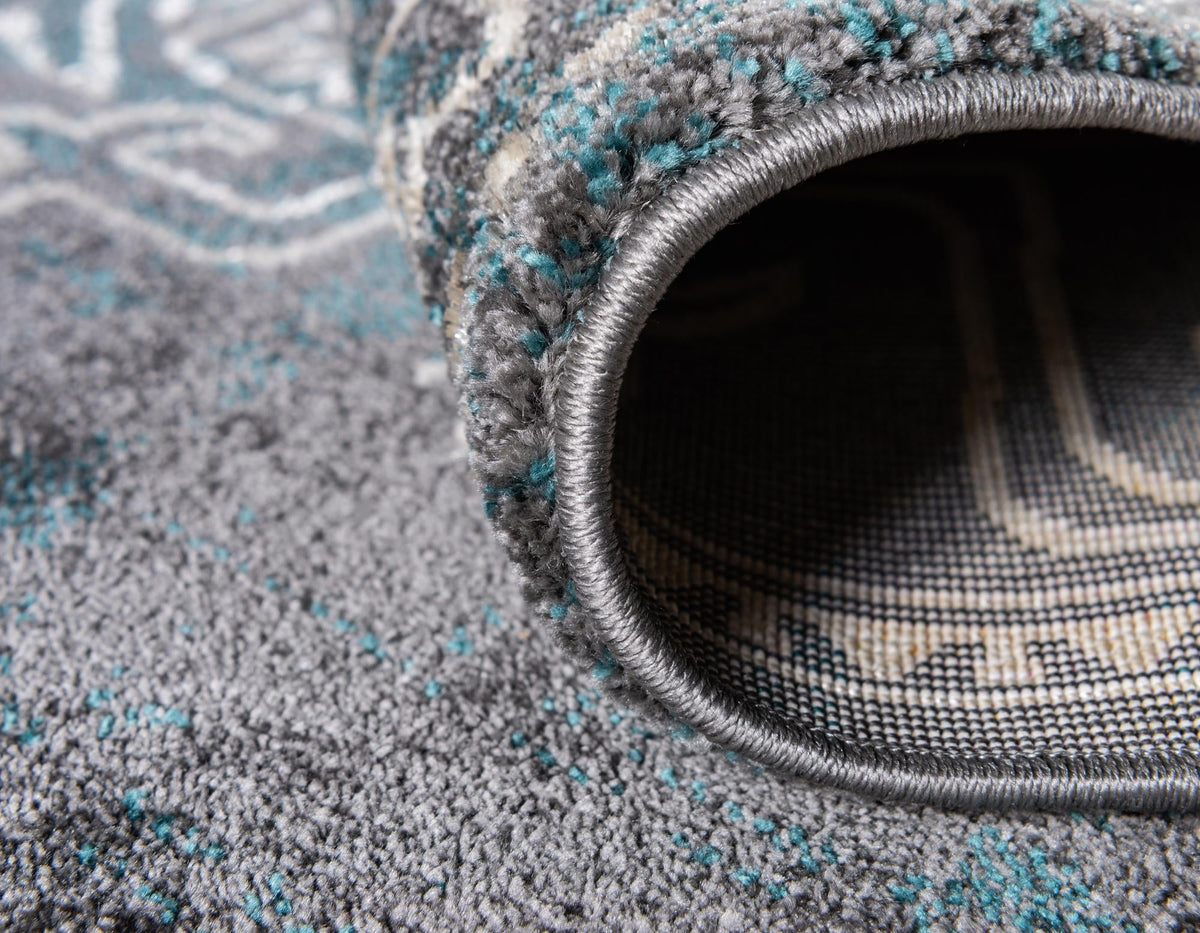 Serenade Oasis Collection Area Rug -  Utopia Runner Gray  lifestyle 77