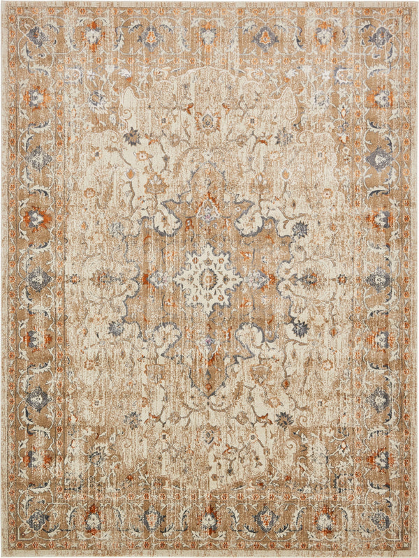 Serenade Oasis Collection Area Rug -  El Dorado Rectangle Beige Main