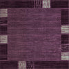Studio Haven Collection Area Rug - Atelier Square Violet  lifestyle 102