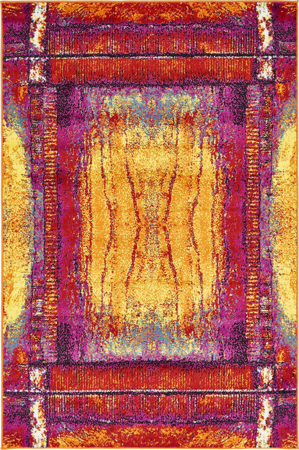 Urban Oasis Collection Area Rug -  Bushwick Rectangle Yellow Main