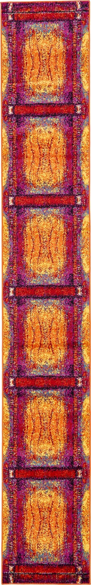 Urban Oasis Collection Area Rug -  Bushwick Runner Yellow  lifestyle 6