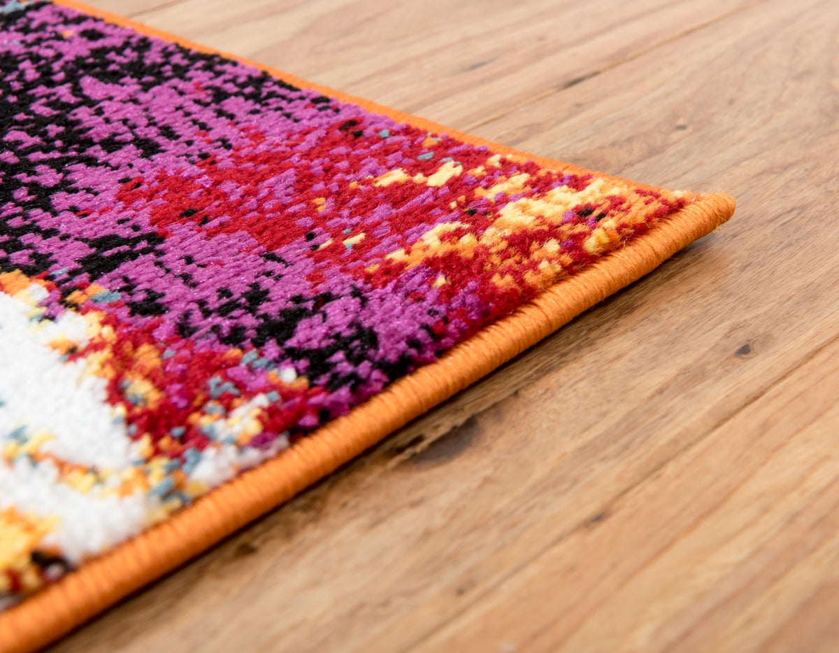 Urban Oasis Collection Area Rug -  Bushwick Rectangle Yellow  lifestyle 4