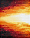Urban Oasis Collection Area Rug -  Sunset Rectangle Orange  lifestyle 2