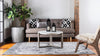 Urban Oasis Collection Area Rug -  Greenwich Rectangle Light Gray  lifestyle 4