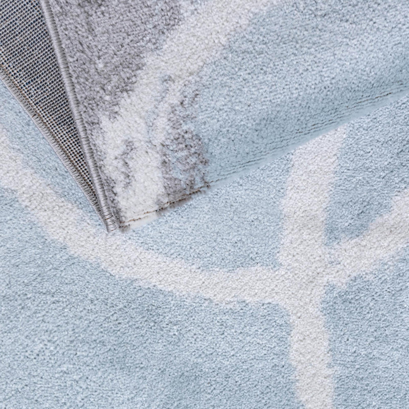 Urban Oasis Collection Area Rug -  Highline Runner Light Blue  lifestyle 12