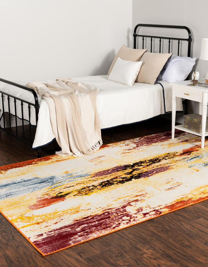 Urban Oasis Collection Area Rug -  Brighton Rectangle Cream  lifestyle 3