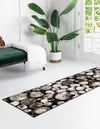 Urban Oasis Collection Area Rug -  Ridgewood Runner Black  lifestyle 8