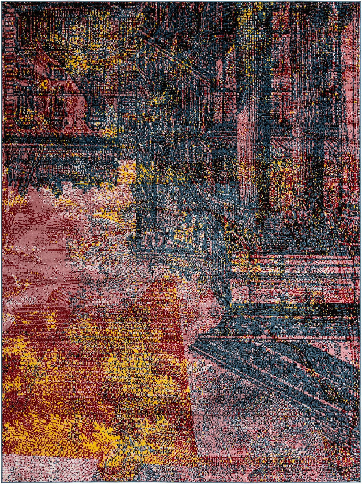 Urban Oasis Collection Area Rug -  Cobblehill Rectangle Multi Main