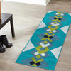 Urban Oasis Collection Area Rug -  Chelsea Runner Turquoise  lifestyle 7