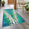 Urban Oasis Collection Area Rug -  Tribeca Runner Light Green  lifestyle 30