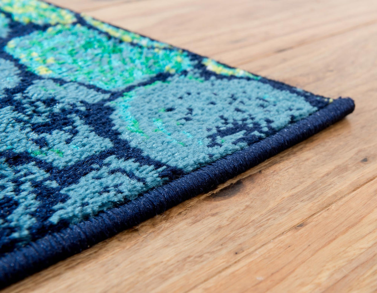 Urban Oasis Collection Area Rug -  Tribeca Rectangle Light Green  lifestyle 4