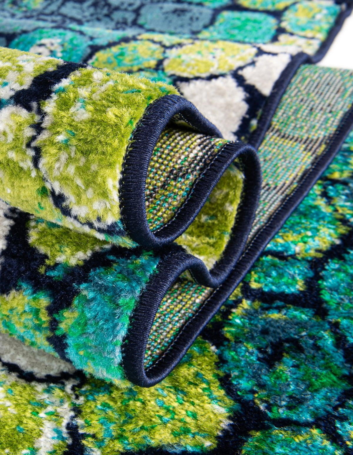 Urban Oasis Collection Area Rug -  Tribeca Rectangle Light Green  lifestyle 14
