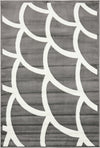 Urban Oasis Collection Area Rug -  Uptown Rectangle Gray Main