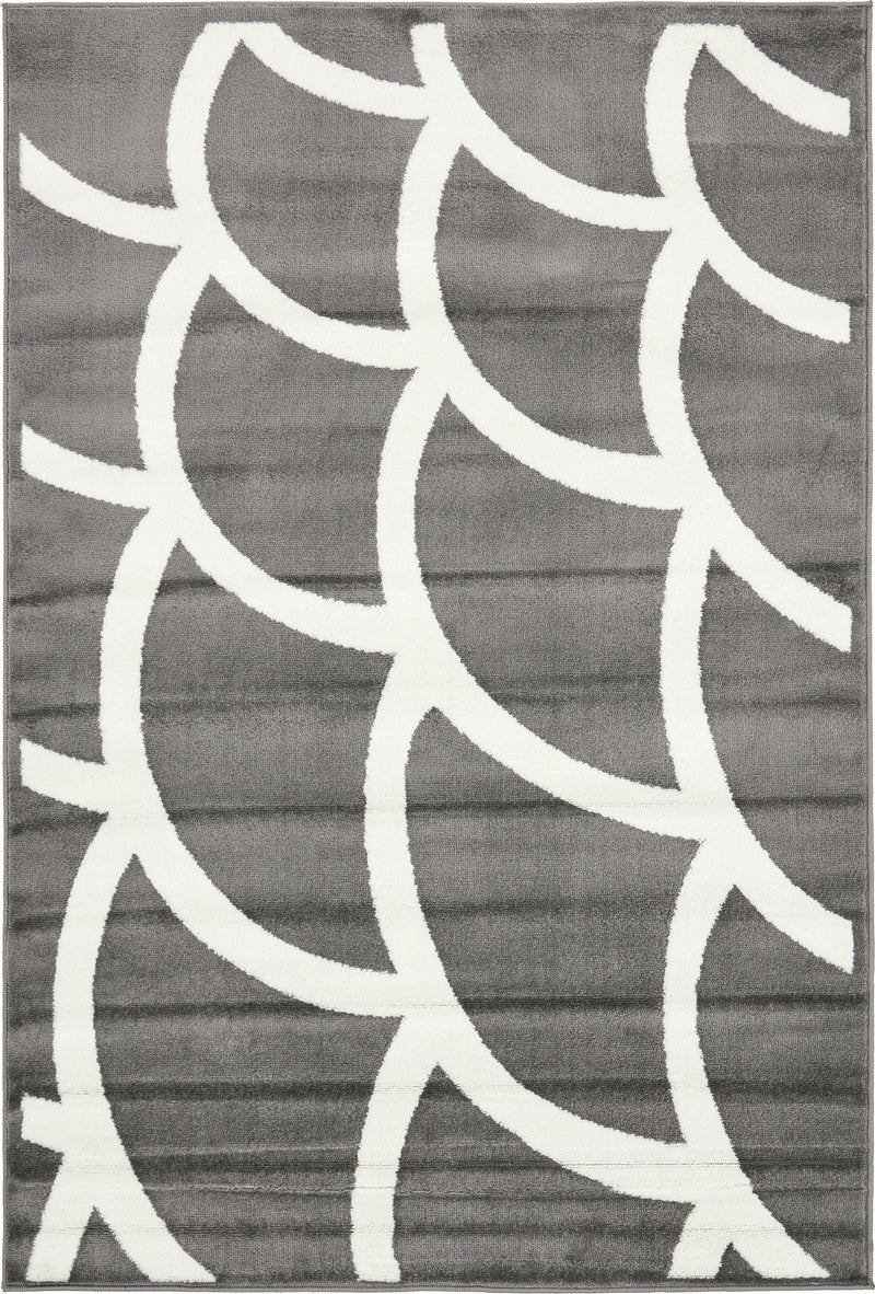 Urban Oasis Collection Area Rug -  Uptown Rectangle Gray Main