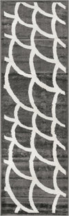 Urban Oasis Collection Area Rug -  Uptown Runner Gray  lifestyle 6