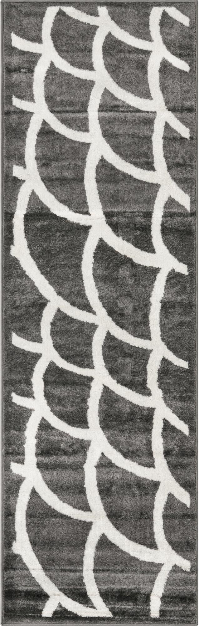 Urban Oasis Collection Area Rug -  Uptown Runner Gray  lifestyle 6