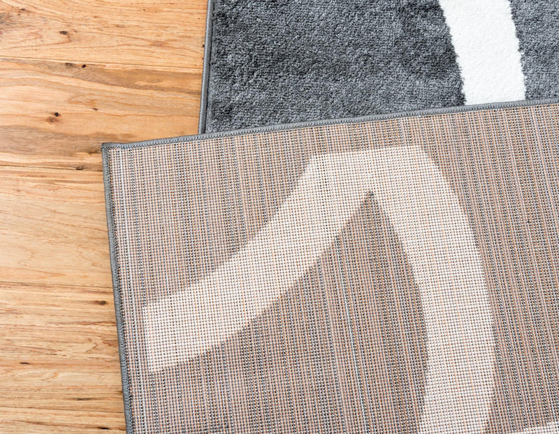 Urban Oasis Collection Area Rug -  Uptown Rectangle Gray  lifestyle 5