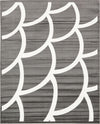 Urban Oasis Collection Area Rug -  Uptown Rectangle Gray  lifestyle 2