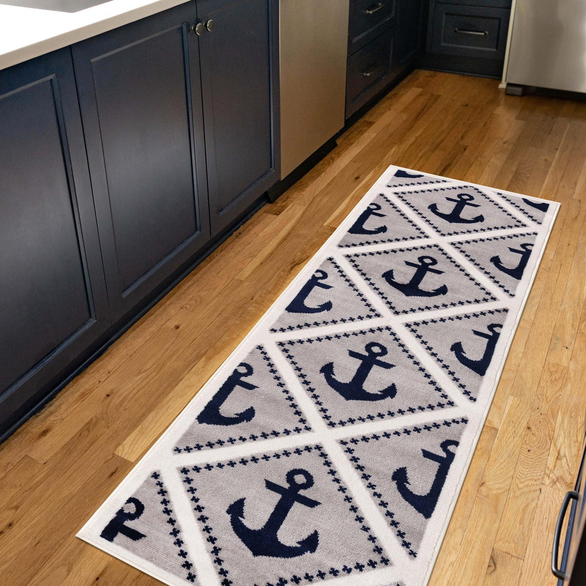 Urban Oasis Collection Area Rug -  Astoria Runner Gray  lifestyle 50