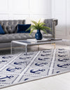 Urban Oasis Collection Area Rug -  Astoria Rectangle Gray  lifestyle 3