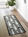 Urban Oasis Collection Area Rug -  Bronx Runner Black  lifestyle 15