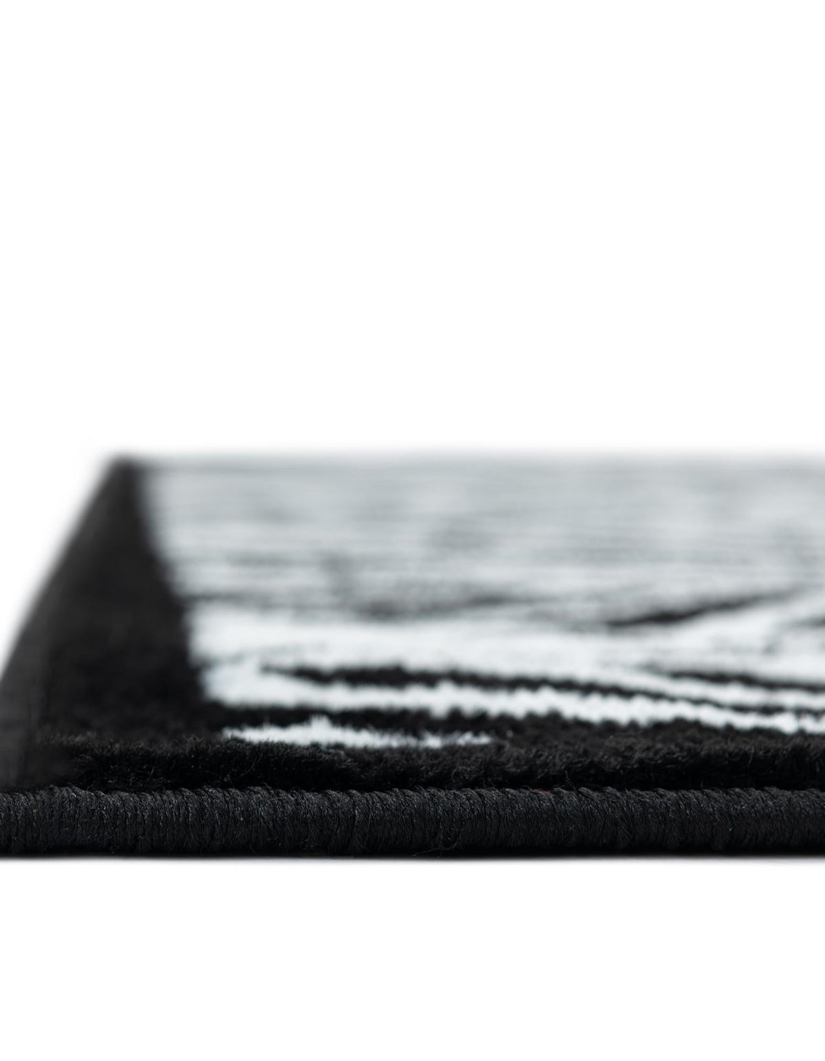 Urban Oasis Collection Area Rug -  Bronx Rectangle Black  lifestyle 6
