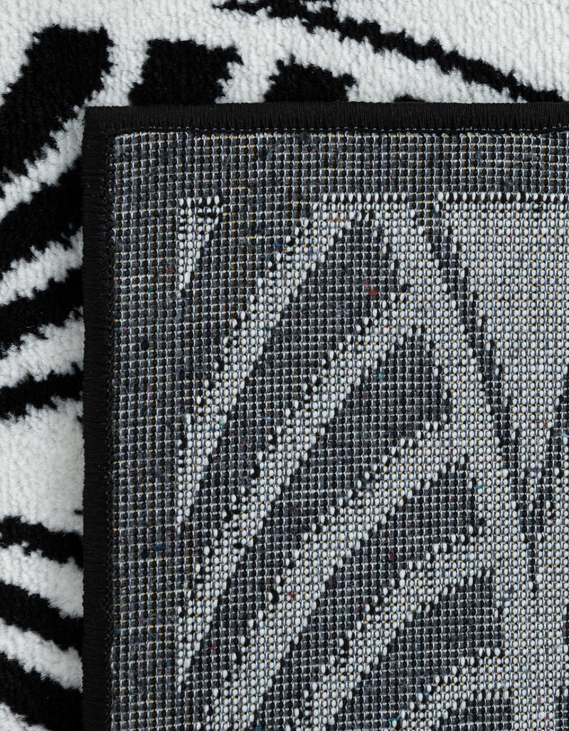 Urban Oasis Collection Area Rug -  Bronx Rectangle Black  lifestyle 8