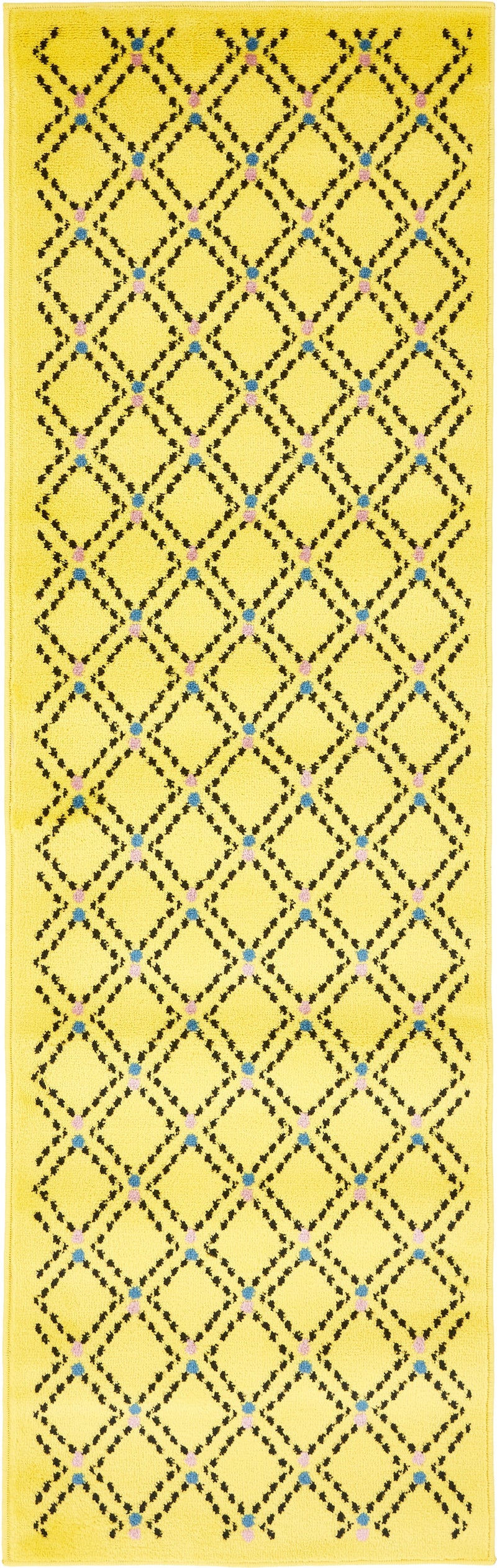 Urban Oasis Collection Area Rug -  Flatiron Runner Yellow  lifestyle 2