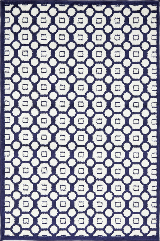 Urban Oasis Collection Area Rug -  Dumbo Rectangle Navy Blue Main
