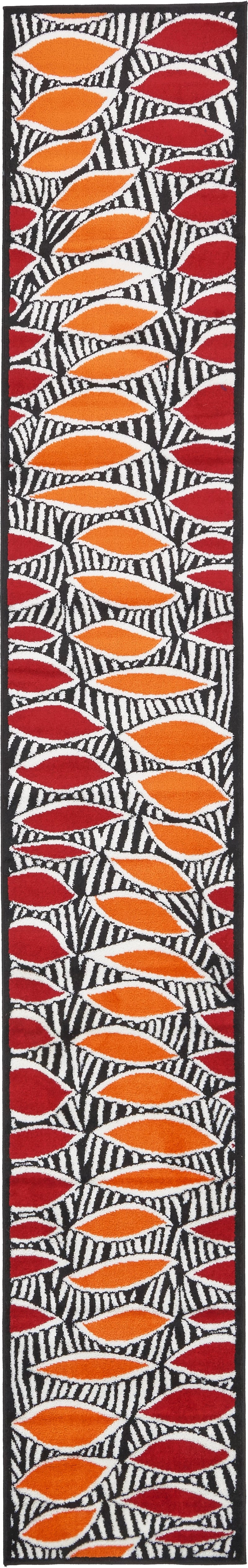 Urban Oasis Collection Area Rug -  Wallstreet Runner Black  lifestyle 3