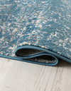 Riviera Elegance Collection Area Rug - Antibes (Blue) Rectangle Blue  lifestyle 9
