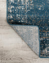 Riviera Elegance Collection Area Rug - Antibes (Blue) Rectangle Blue  lifestyle 12