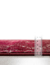 Riviera Elegance Collection Area Rug - Antibes (Burgundy) Rectangle Burgundy  lifestyle 42