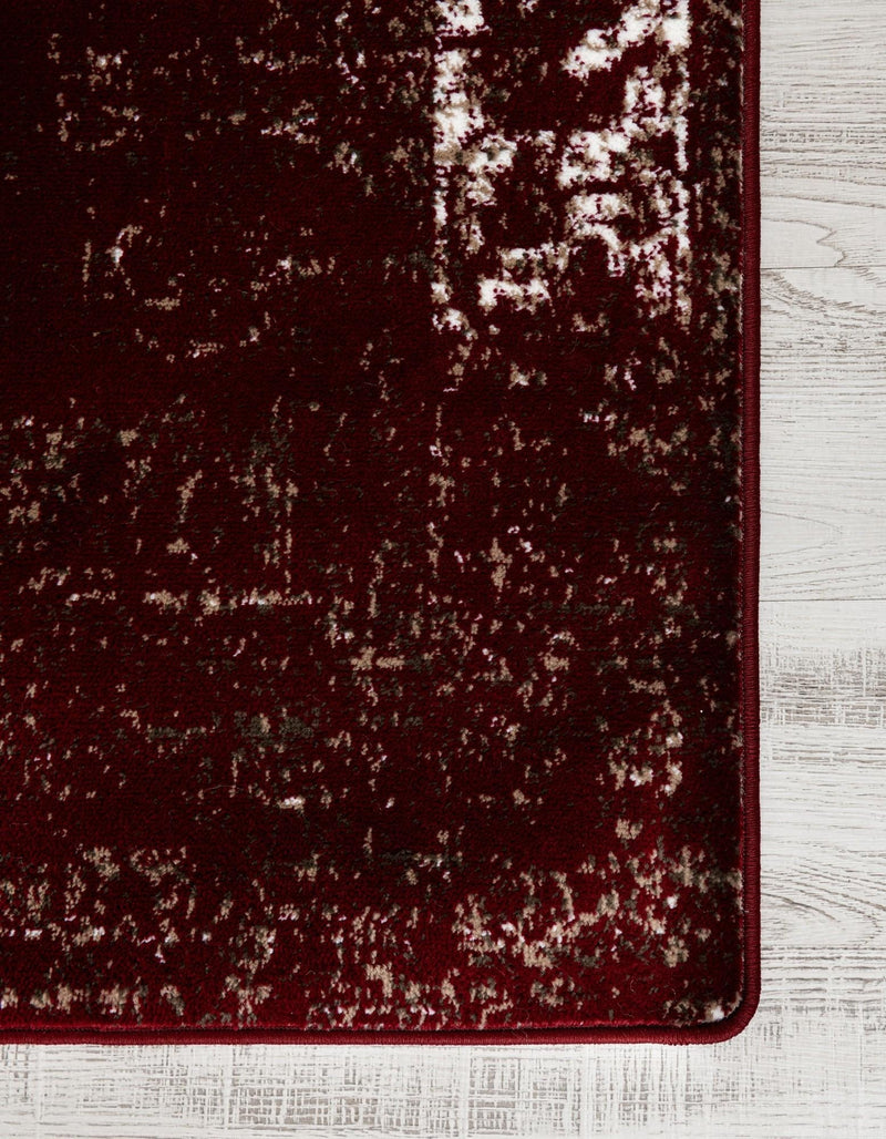 Riviera Elegance Collection Area Rug - Antibes (Burgundy) Rectangle Burgundy  lifestyle 43