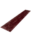 Riviera Elegance Collection Area Rug - Antibes (Burgundy) Runner Burgundy  lifestyle 51