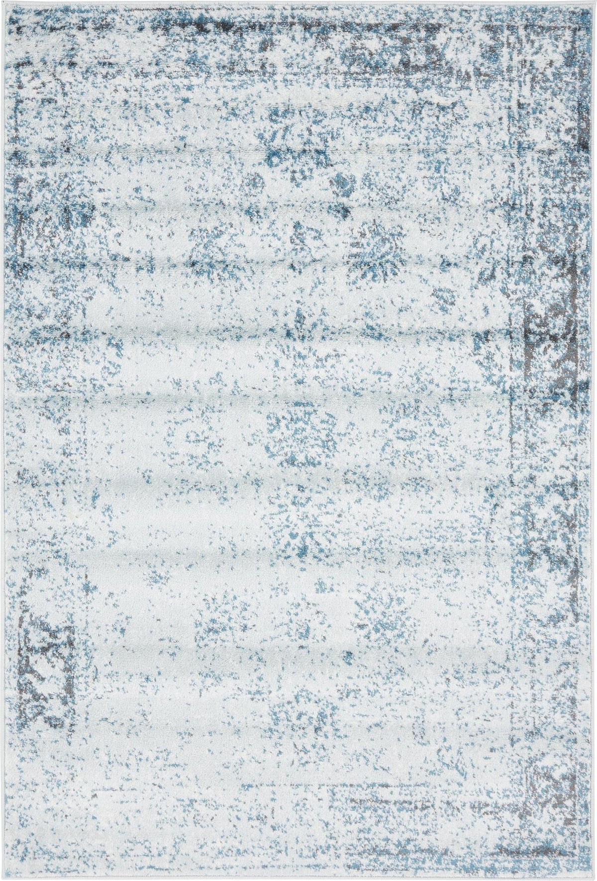 Riviera Elegance Collection Area Rug - Antibes (Light Blue) Rectangle Light Blue Main