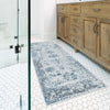 Riviera Elegance Collection Area Rug - Antibes (Light Blue) Runner Light Blue  lifestyle 30