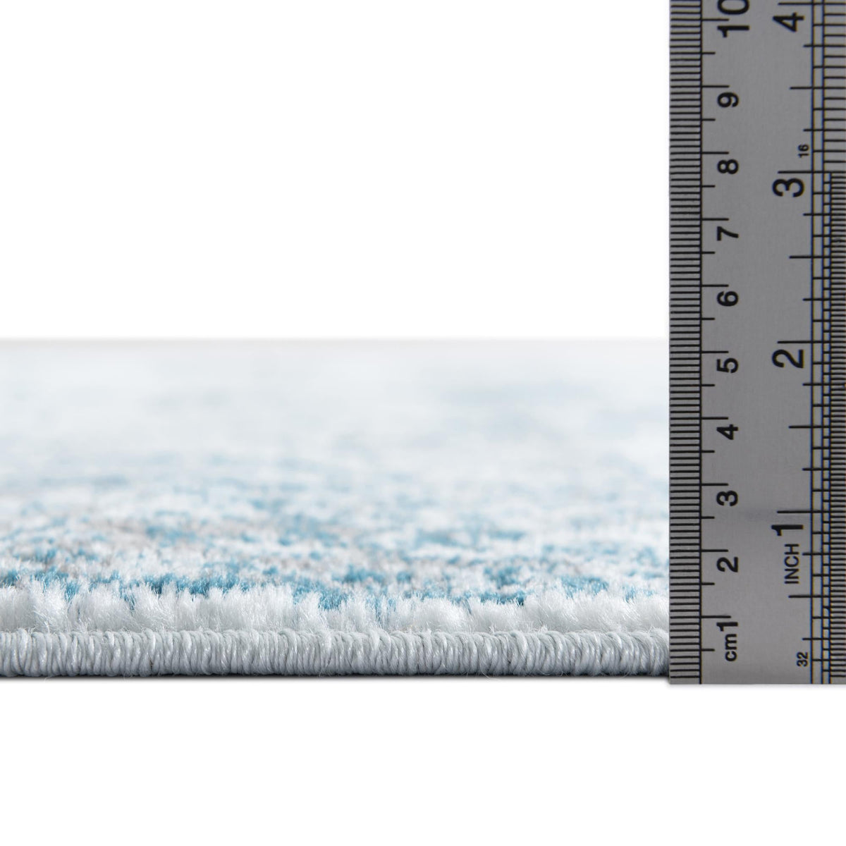 Riviera Elegance Collection Area Rug - Antibes (Light Blue) Rectangle Light Blue  lifestyle 17